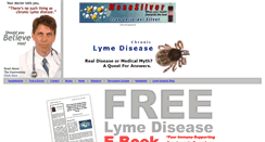 Desktop Screenshot of chroniclymedisease.com